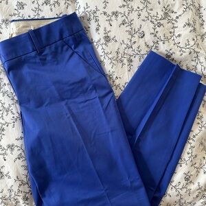 LIKE NEW - J. Crew Women's Blue Cropped Pants